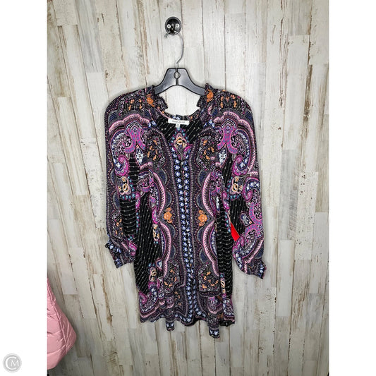 Top Long Sleeve By Rose And Olive In Paisley Print, Size: 2x