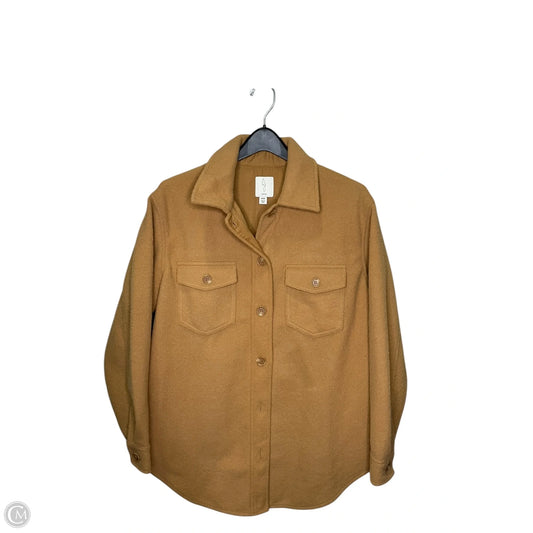 Jacket Fleece By Joie In Tan, Size: M
