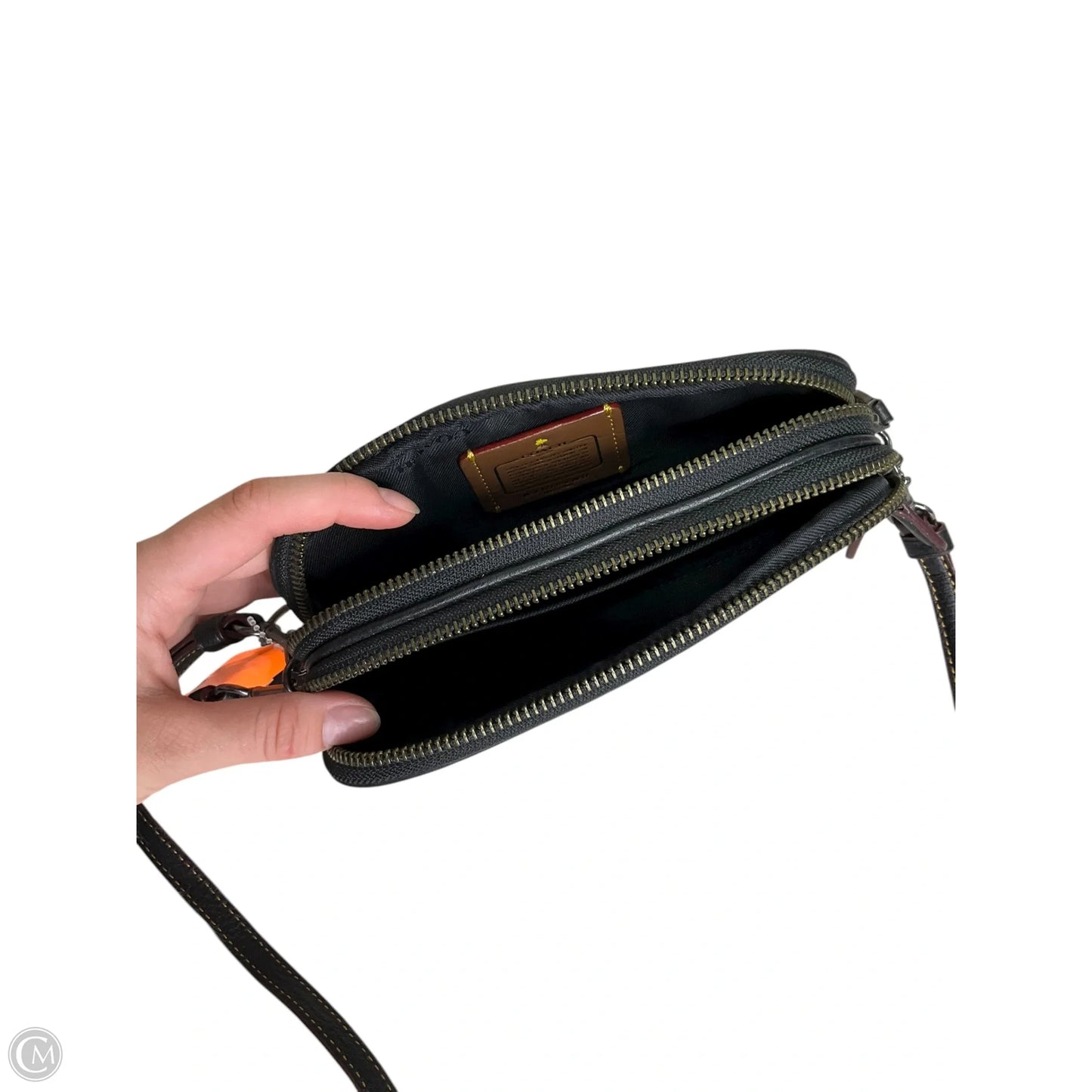 Crossbody Designer By Coach, Size: Small