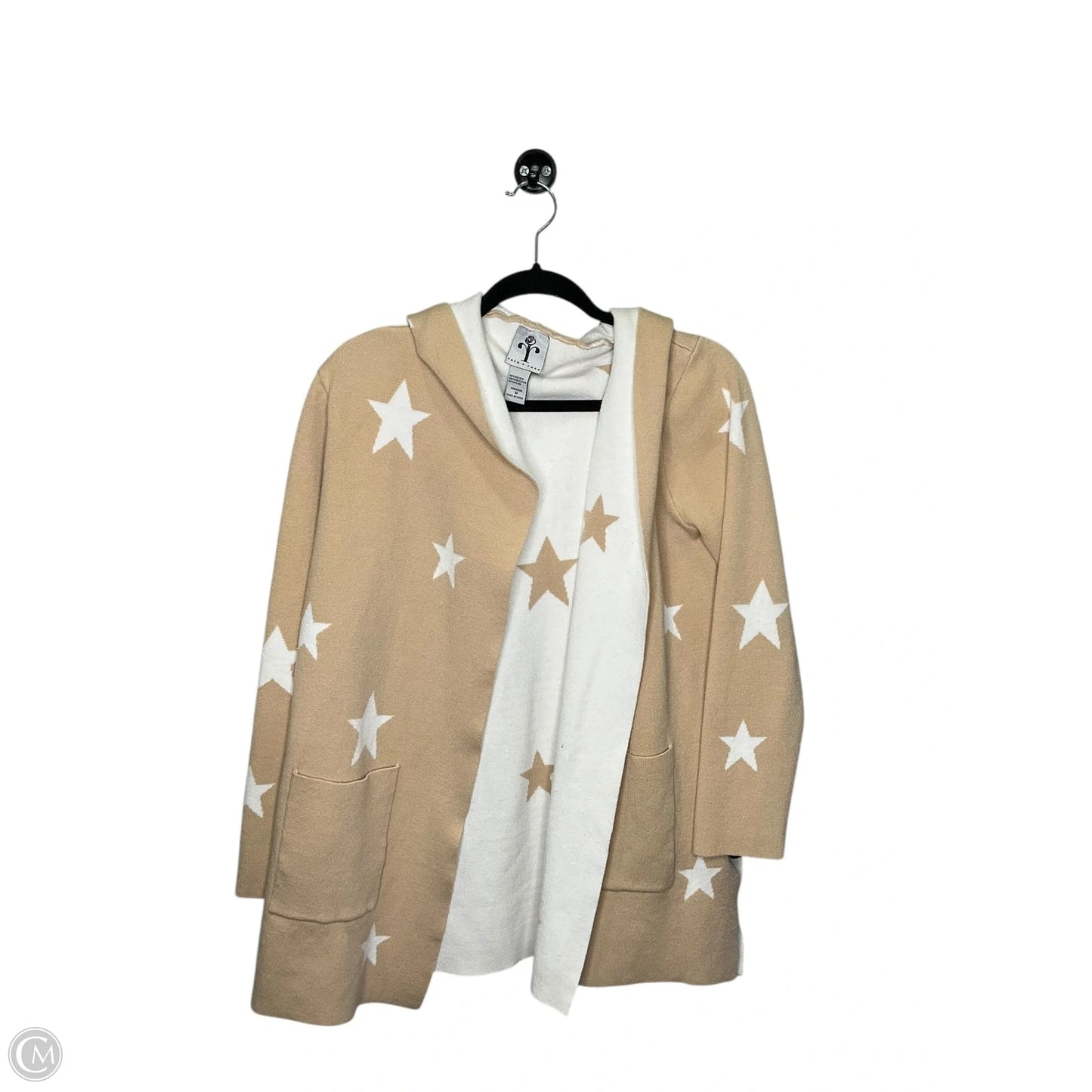 Shawl By Clothes Mentor In Tan, Size: M