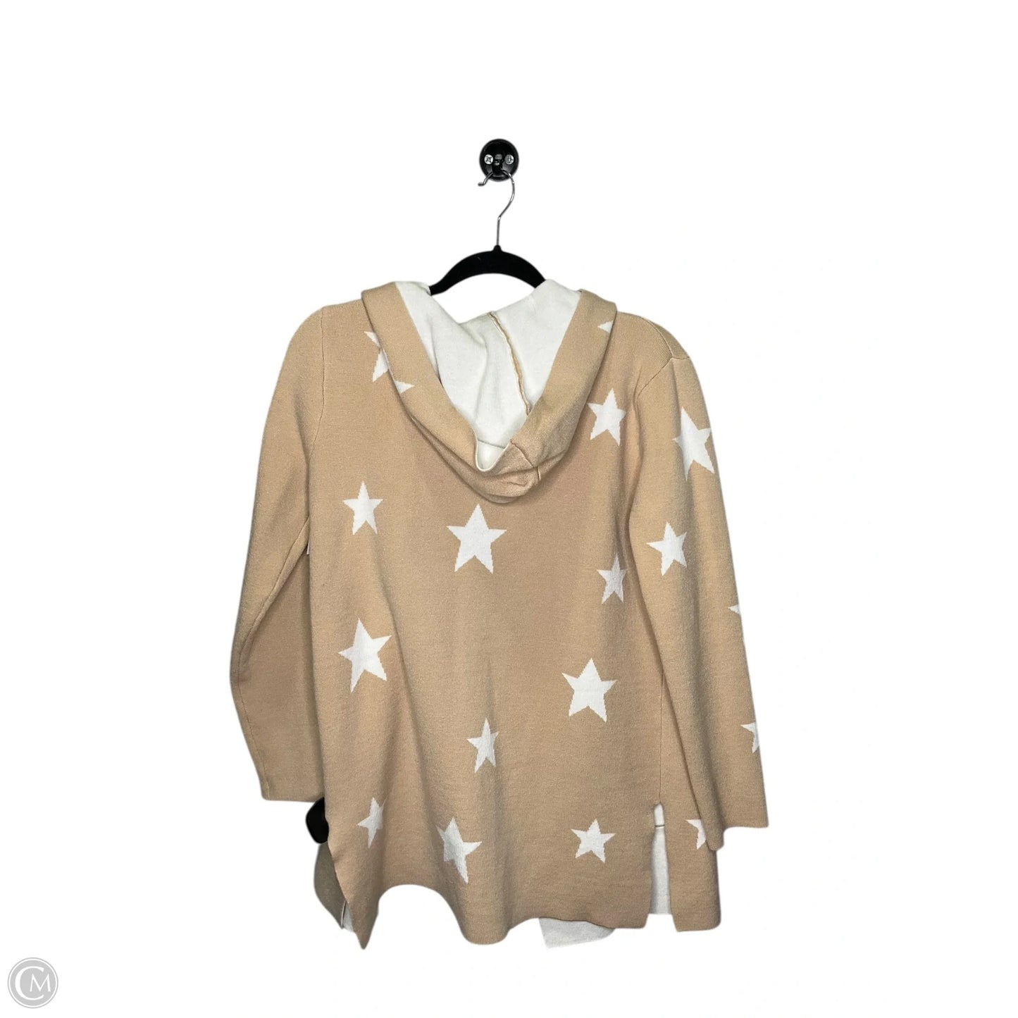 Shawl By Clothes Mentor In Tan, Size: M