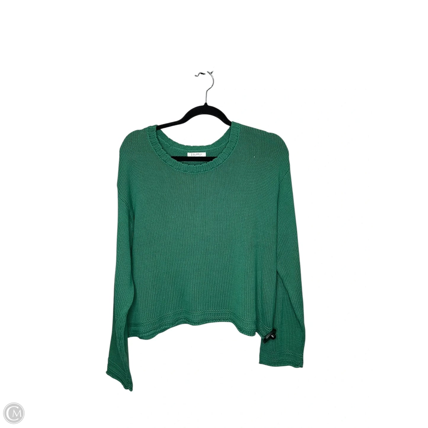 Sweater By Z Supply In Green, Size: M
