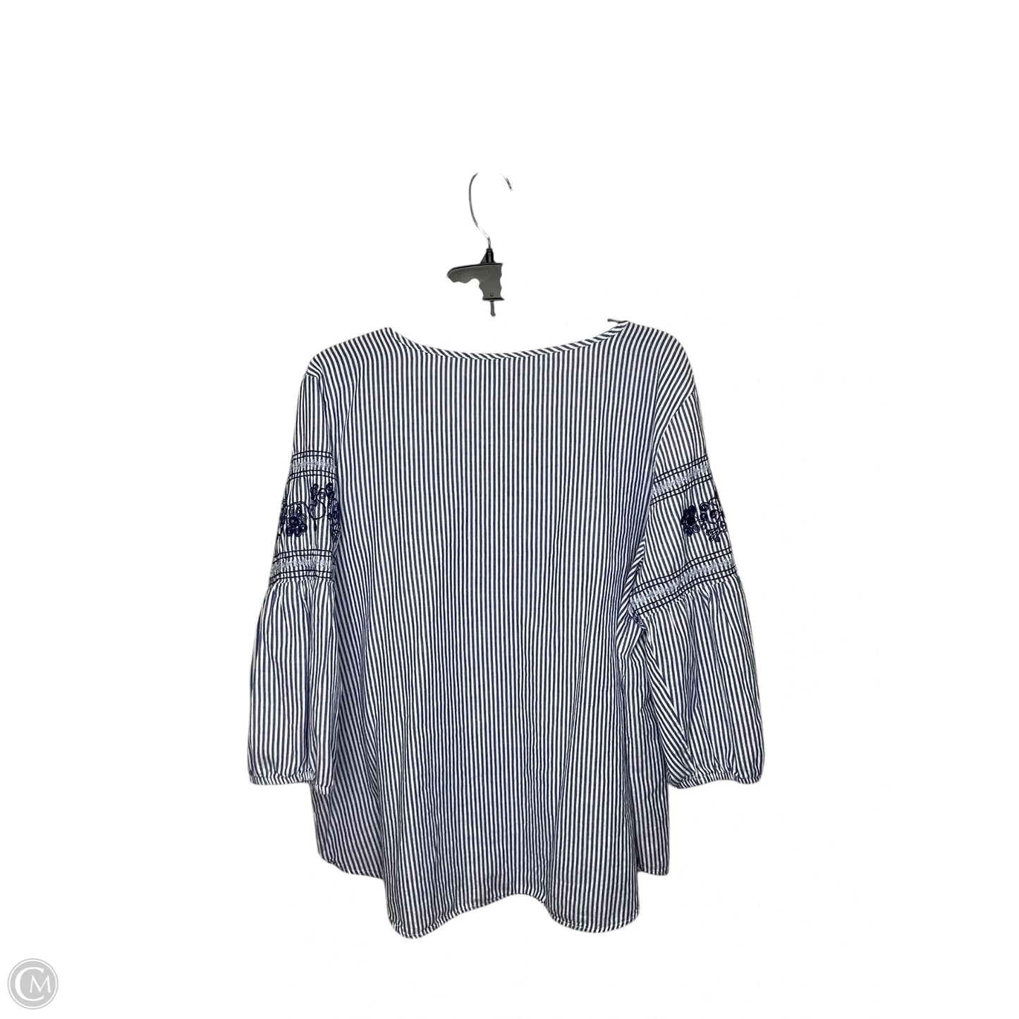 Top Long Sleeve By Clothes Mentor In Pink, Size: Xl