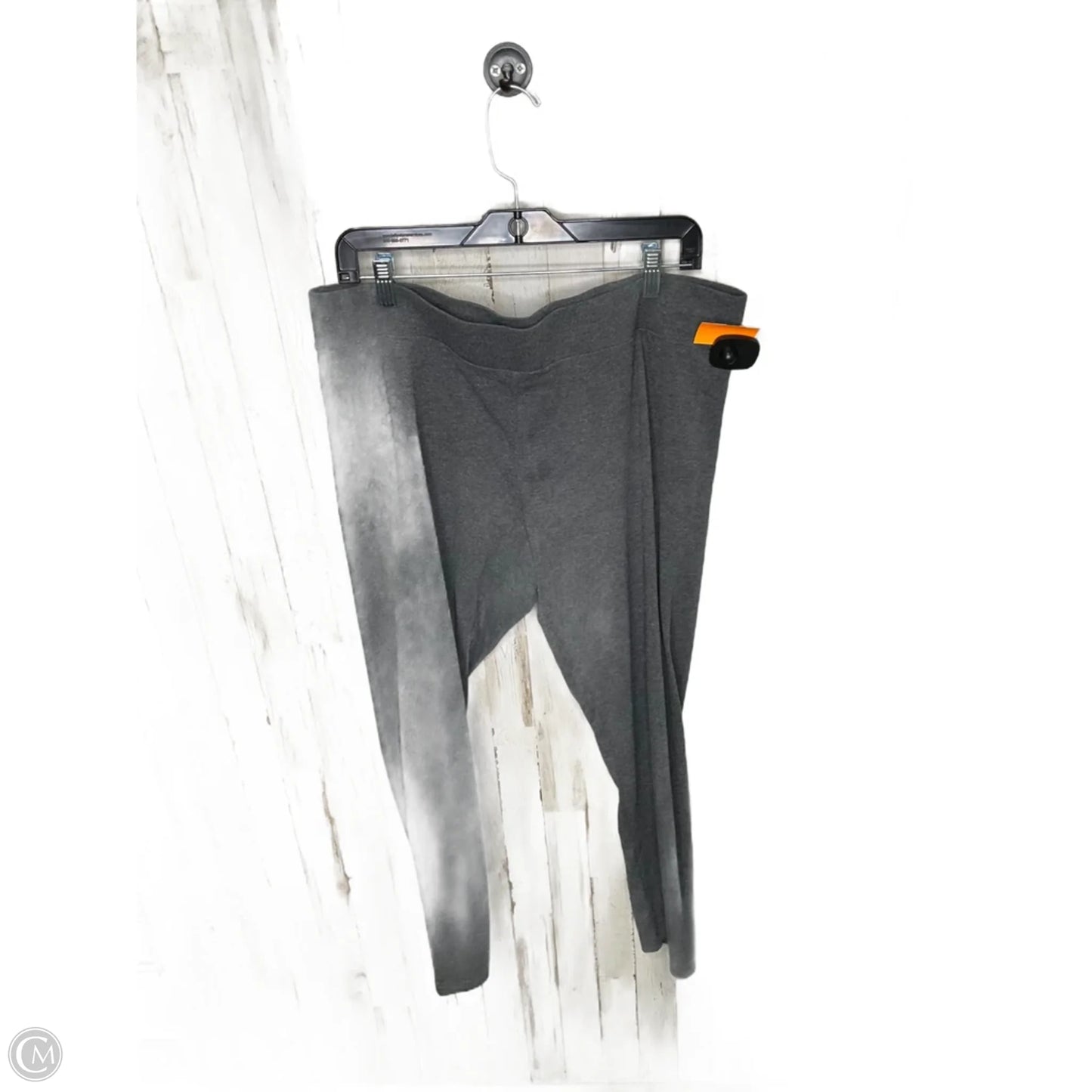 Pants Leggings By Cato In Grey, Size: Xl