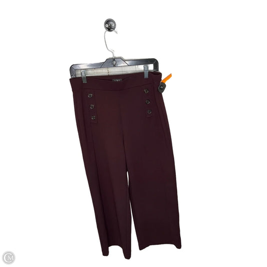 Pants Dress By Loft In Maroon, Size: Mp