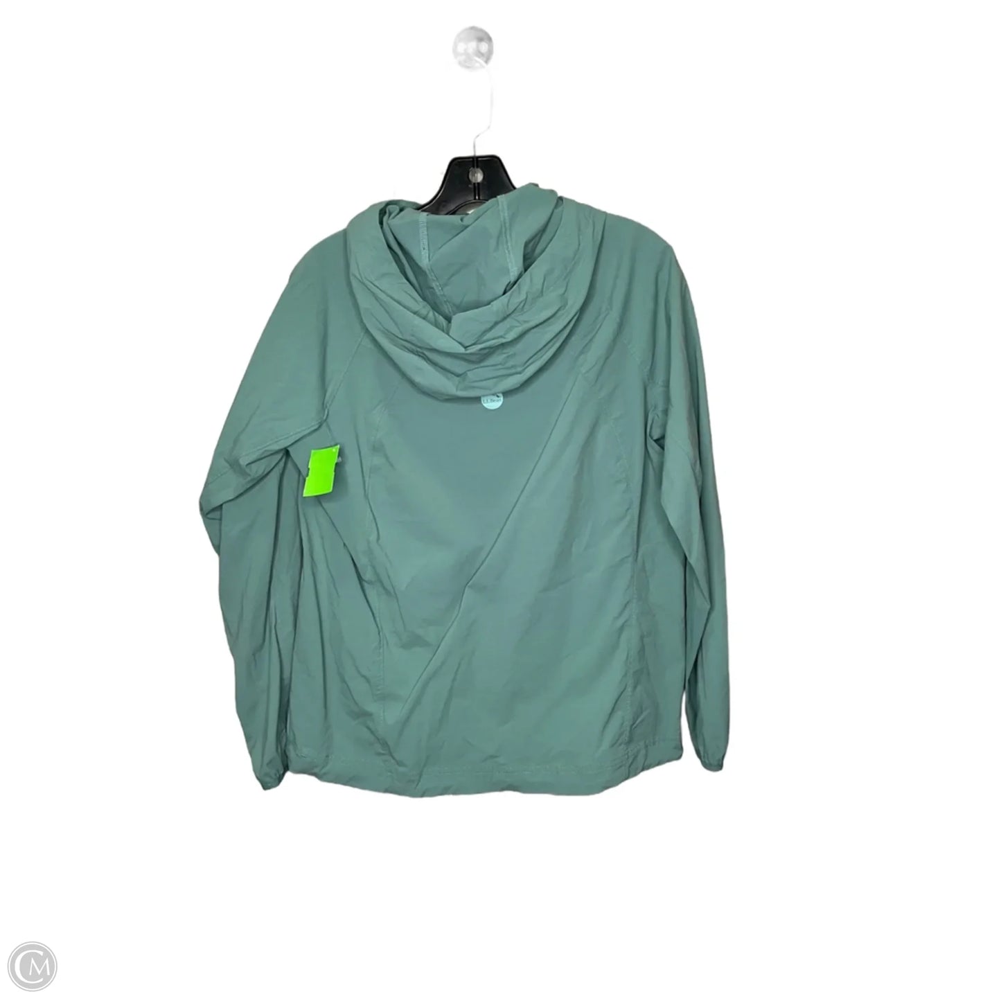 Athletic Jacket By L.l. Bean In Teal, Size: Xs