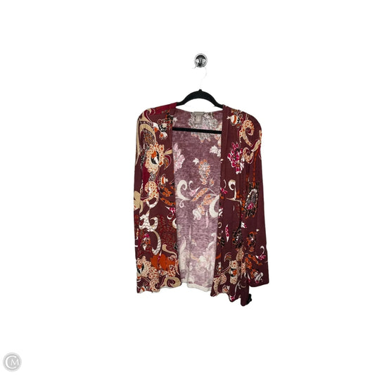 Cardigan By Chicos In Multi-colored, Size: L