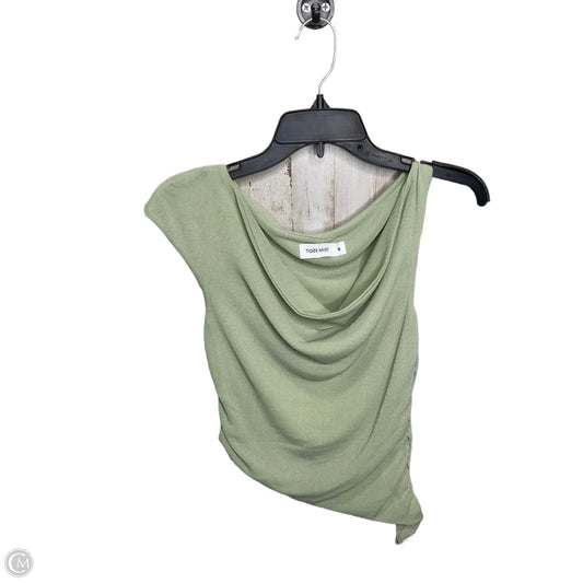 Top Sleeveless By Cmc In Green, Size: S