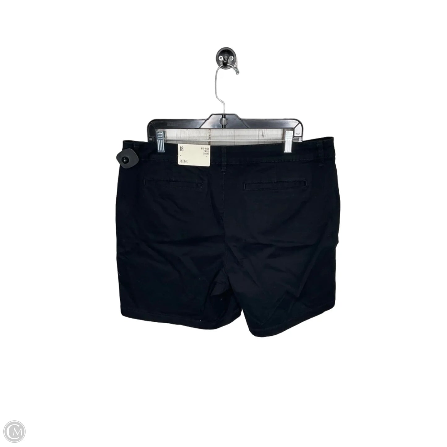 Shorts By Ana In Black, Size: 18