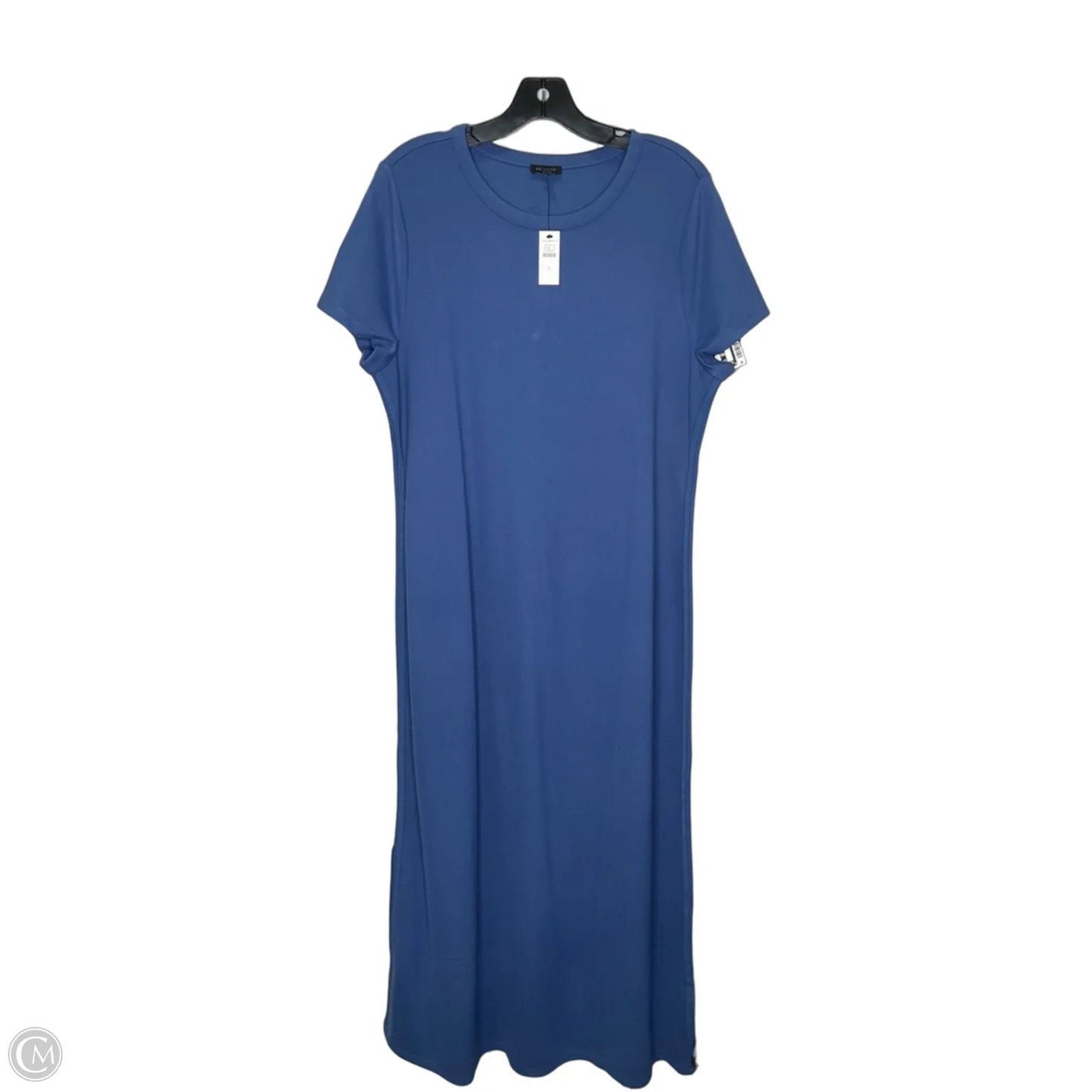 Dress Casual Maxi By Talbots In Blue, Size: L