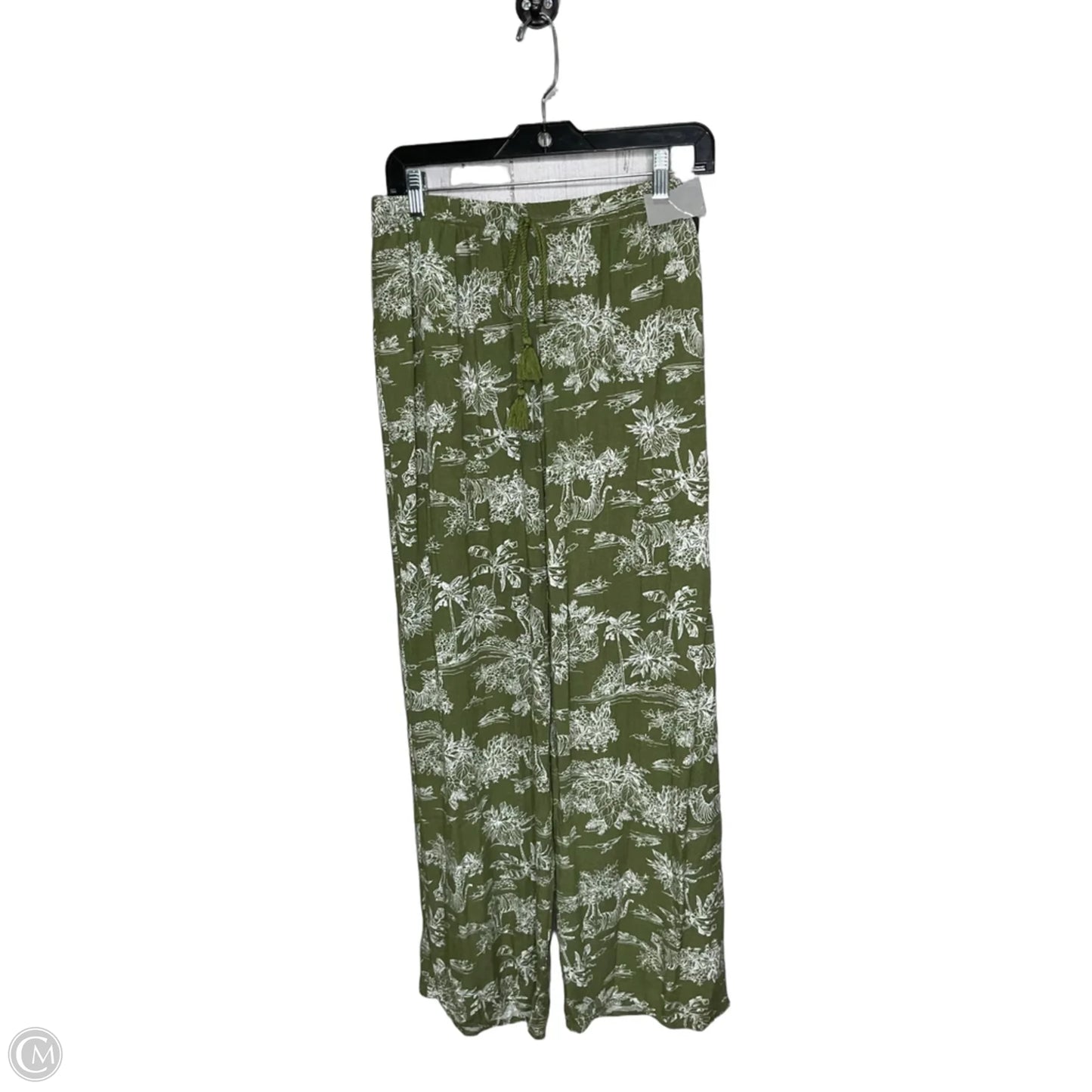 Pants Wide Leg By Joie In Green, Size: M