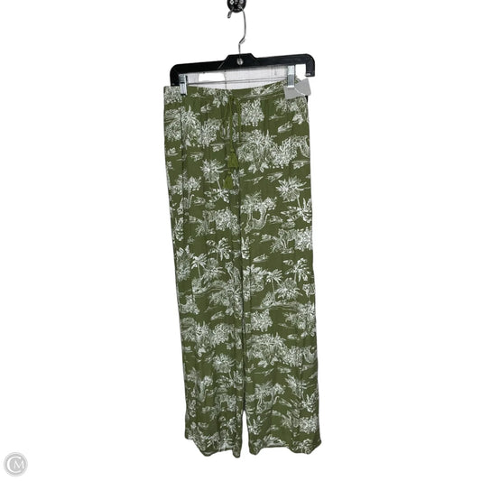 Pants Wide Leg By Joie In Green, Size: M