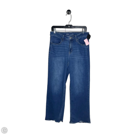 Jeans Wide Leg By Old Navy In Blue Denim, Size: 10