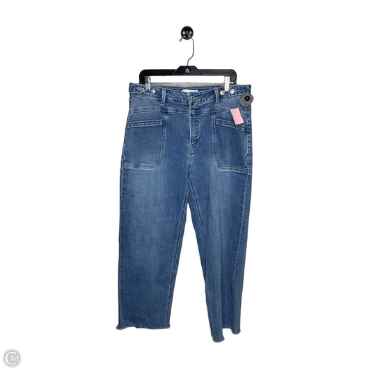 Jeans Skinny By Vervet In Blue Denim, Size: 14