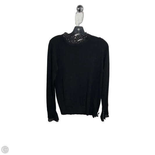 Top Long Sleeve By Vila Milano In Black, Size: M