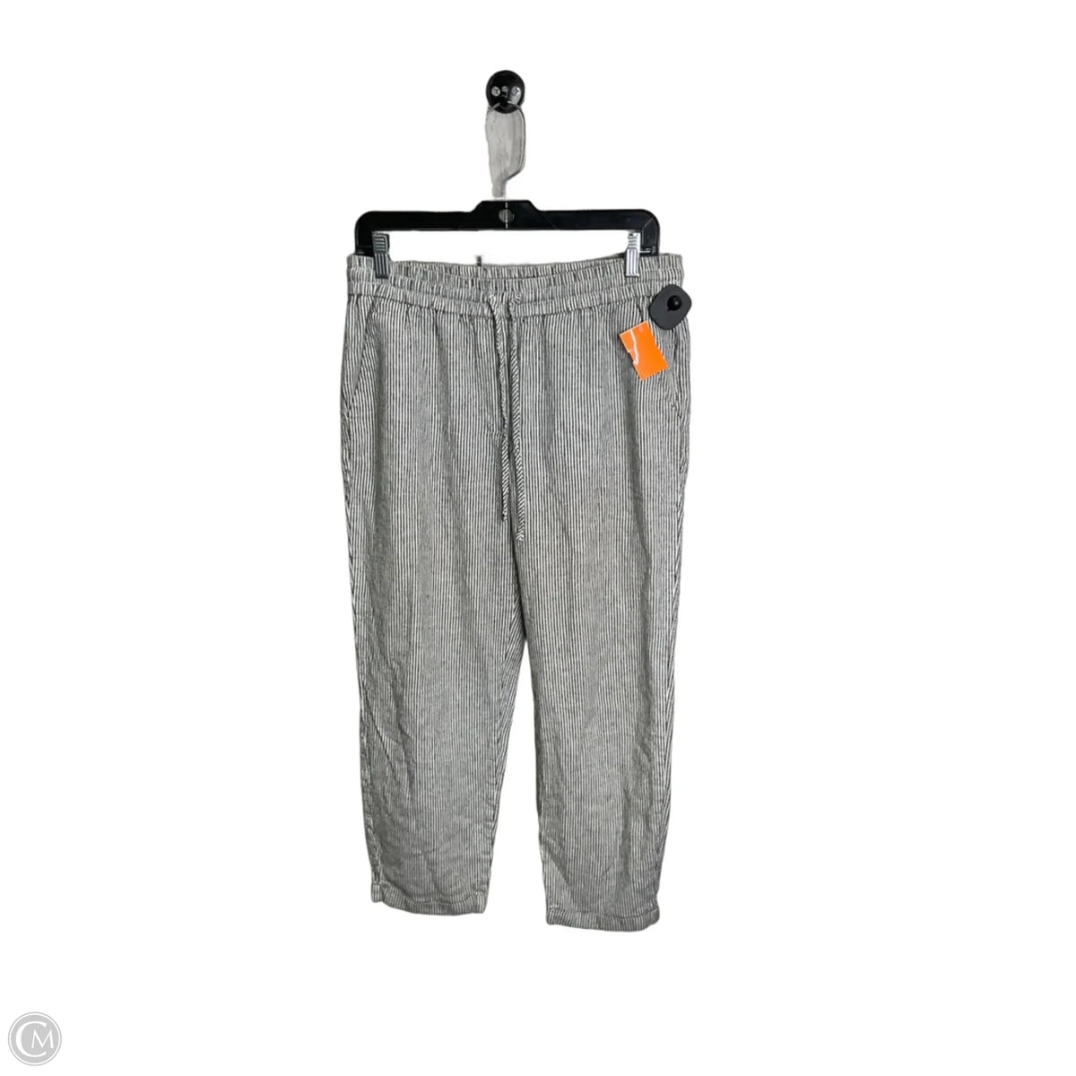Pants Linen By J. Crew In Striped Pattern, Size: 8