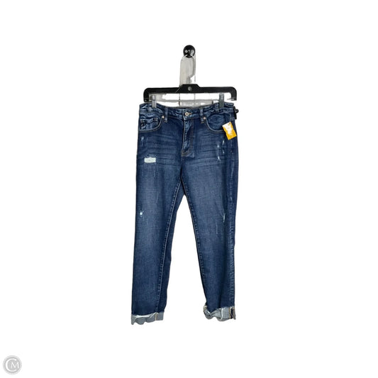 Jeans Straight By Kancan In Blue Denim, Size: 2
