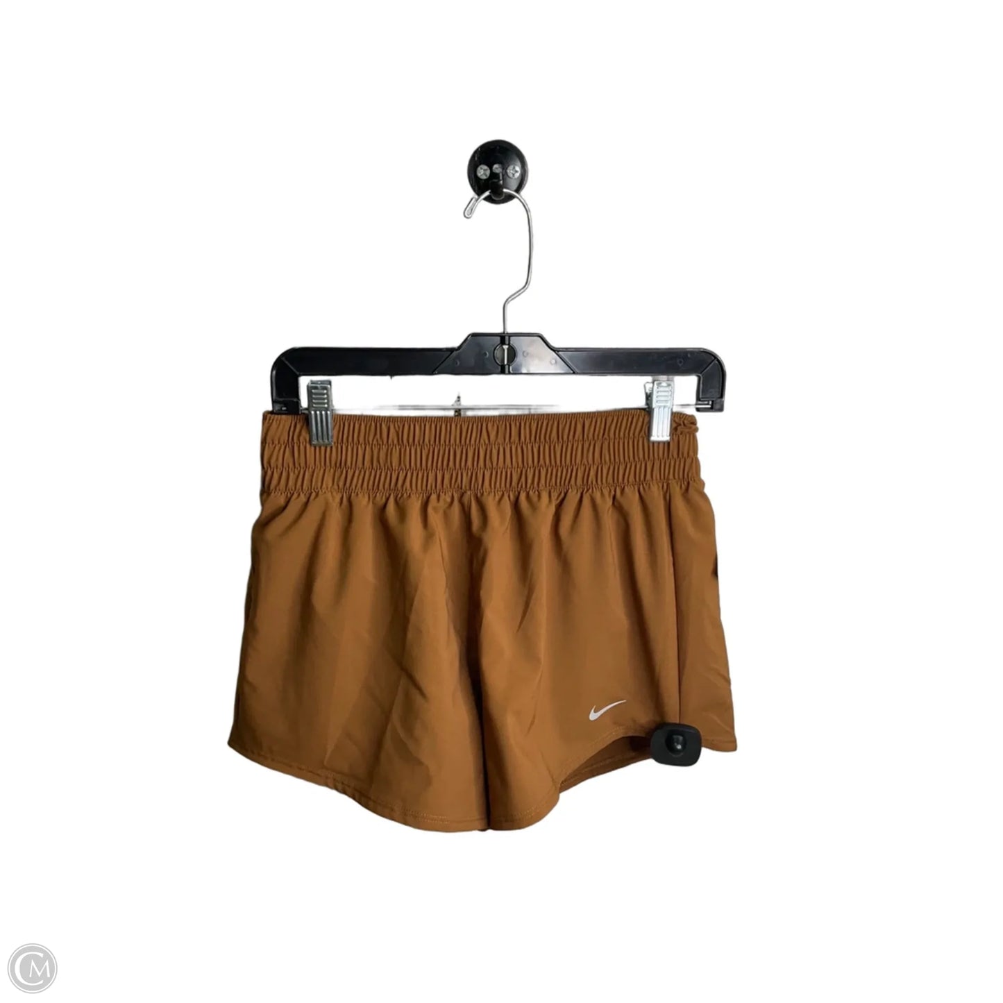Athletic Shorts By Nike Apparel In Brown, Size: S