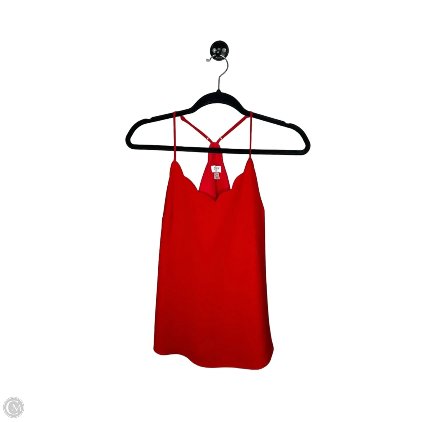 Top Sleeveless By J. Crew In Red, Size: Xs
