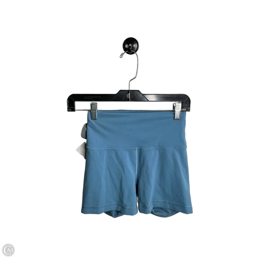 Athletic Shorts By Lululemon In Blue, Size: 6