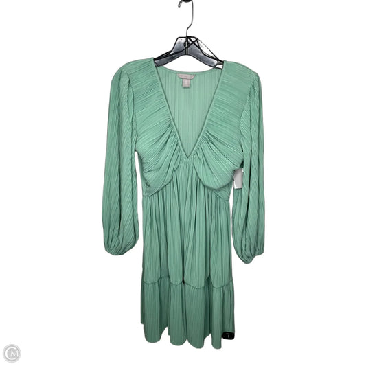 Dress Casual Midi By H&m In Green, Size: S