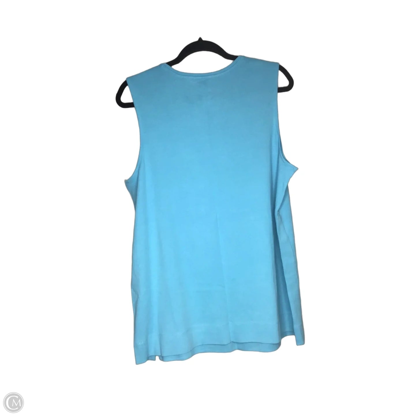 Top Sleeveless By J. Jill In Blue, Size: L
