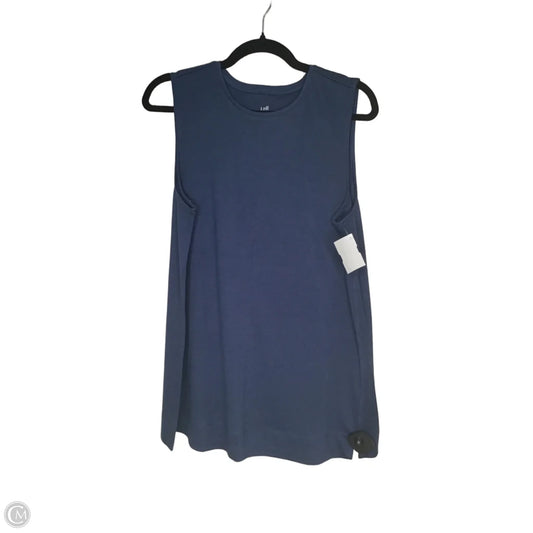 Top Sleeveless By J. Jill In Navy, Size: L