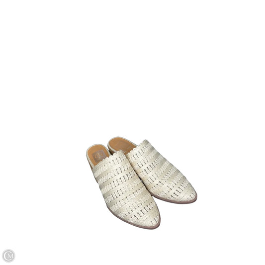 Sandals Heels Block By Dolce Vita In Cream, Size: 6.5