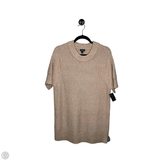 Sweater Short Sleeve By Torrid In Brown, Size: 3x