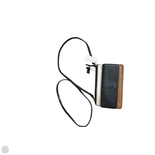 Handbag Leather By Fossil, Size: Small