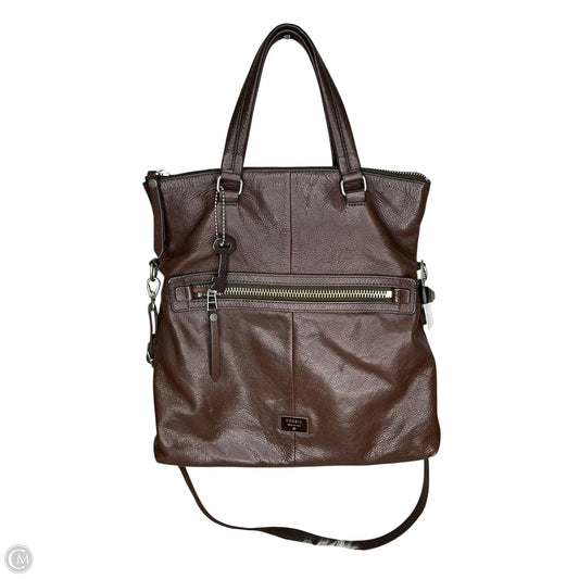 Handbag By Fossil, Size: Medium