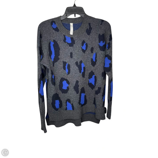 Sweater By Athleta In Blue & Grey, Size: S
