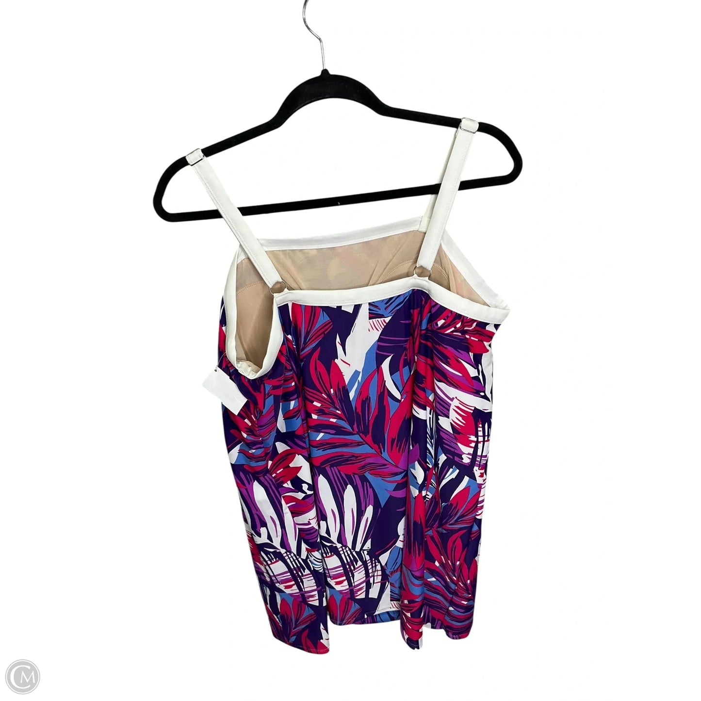 Swimsuit By Clothes Mentor In Purple, Size: 3x