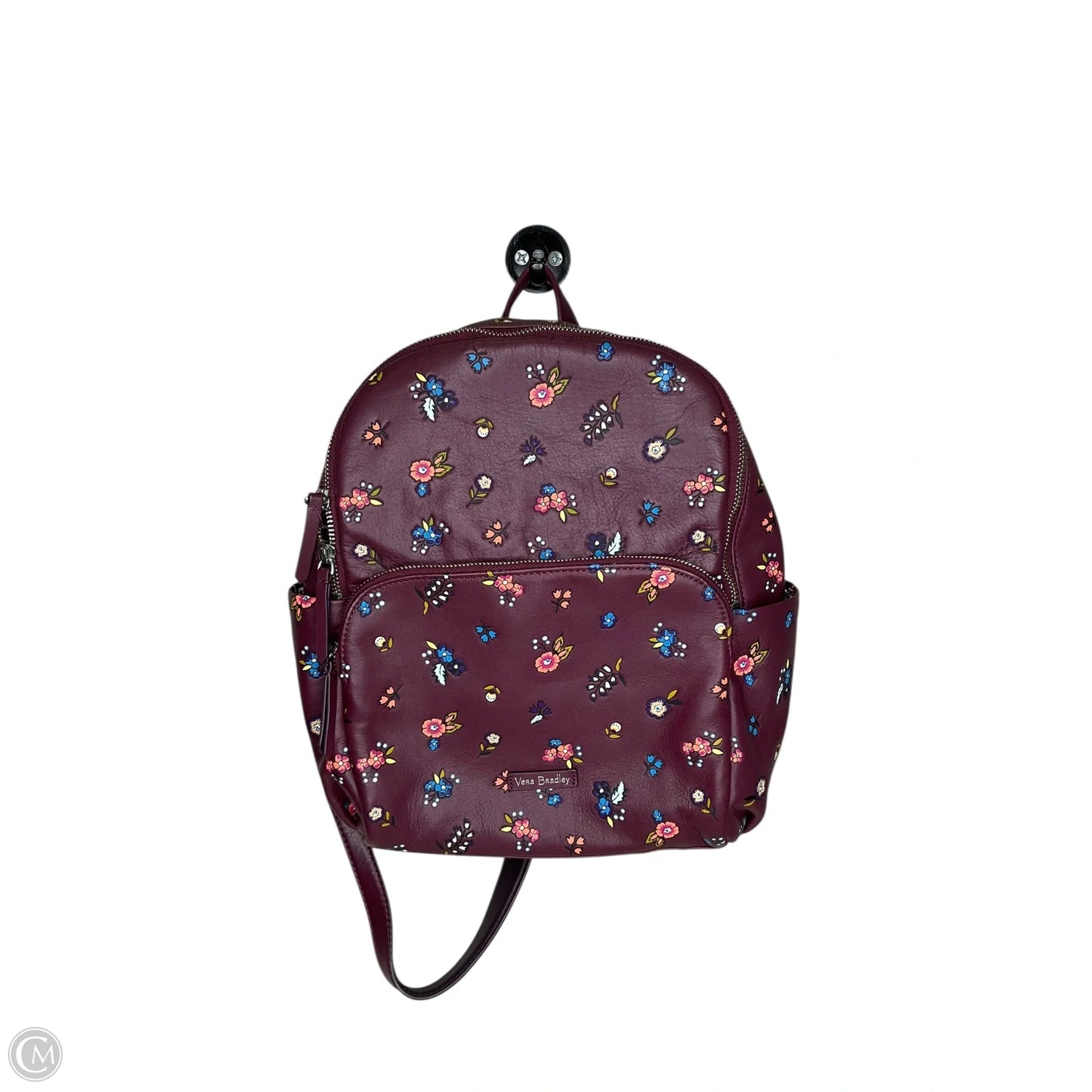 Backpack Leather By Vera Bradley, Size: Medium