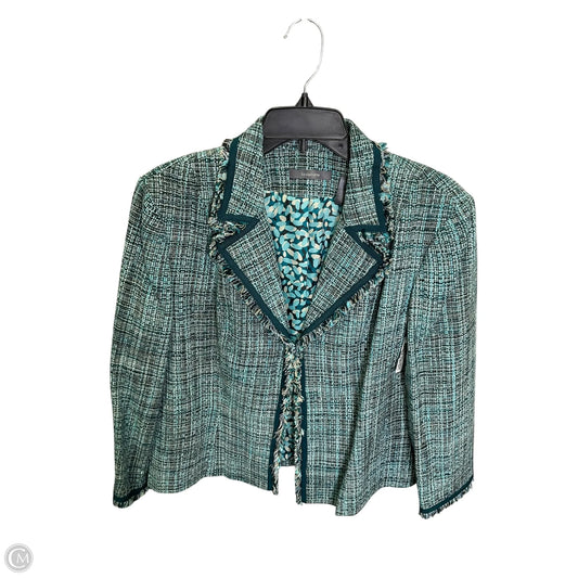 Blazer By Liz Claiborne In Aqua, Size: 16