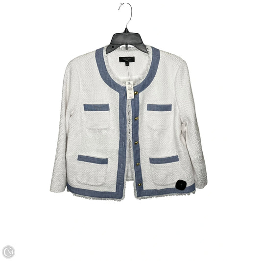 Blazer By Talbots In White, Size: 14p