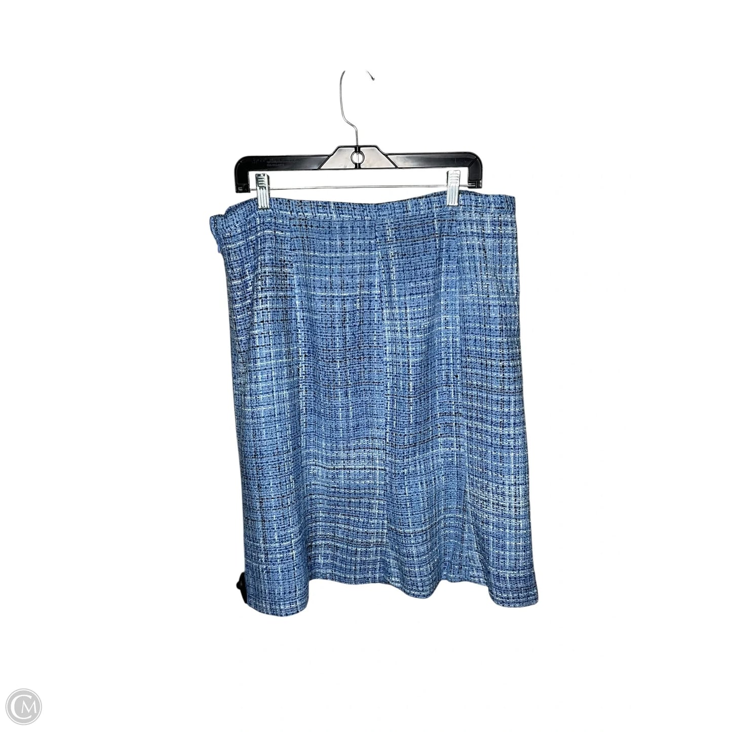 Skirt Midi By Kasper In Blue, Size: 16