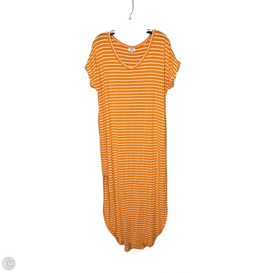 Dress Casual Maxi By Piko In Orange, Size: S