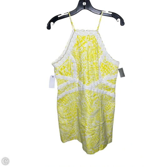 Dress Designer By Lilly Pulitzer In Yellow, Size: 12