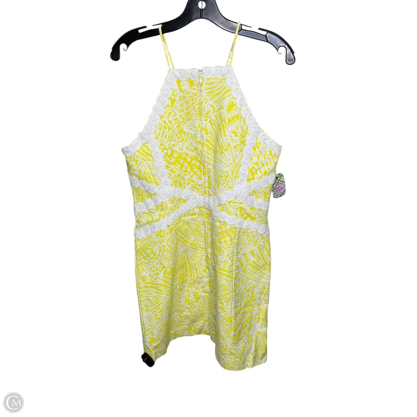 Dress Designer By Lilly Pulitzer In Yellow, Size: 12
