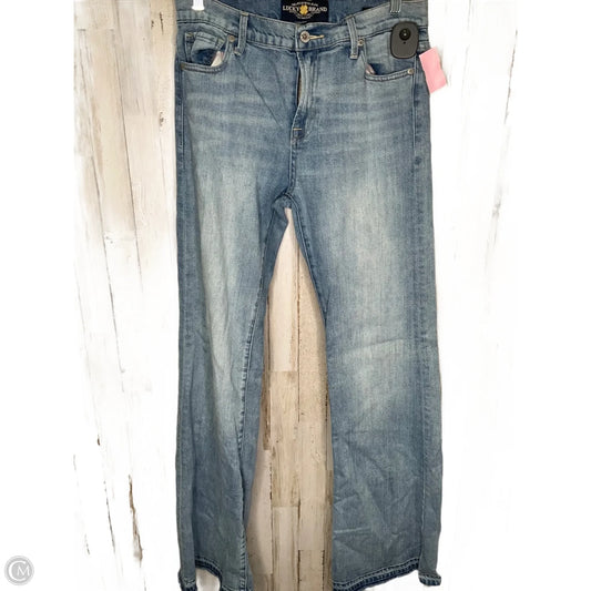 Jeans Flared By Lucky Brand In Blue, Size: 8