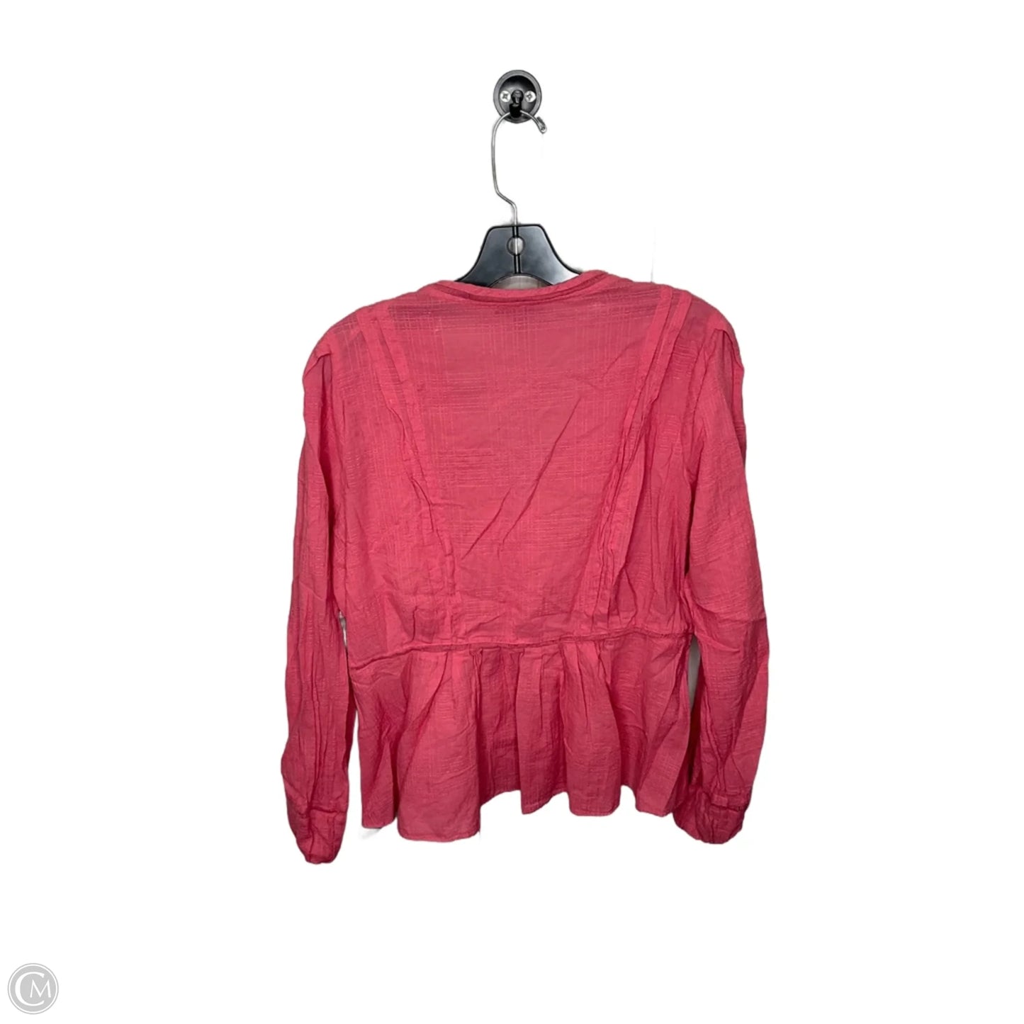 Top Long Sleeve By Jessica Simpson In Pink, Size: Xl