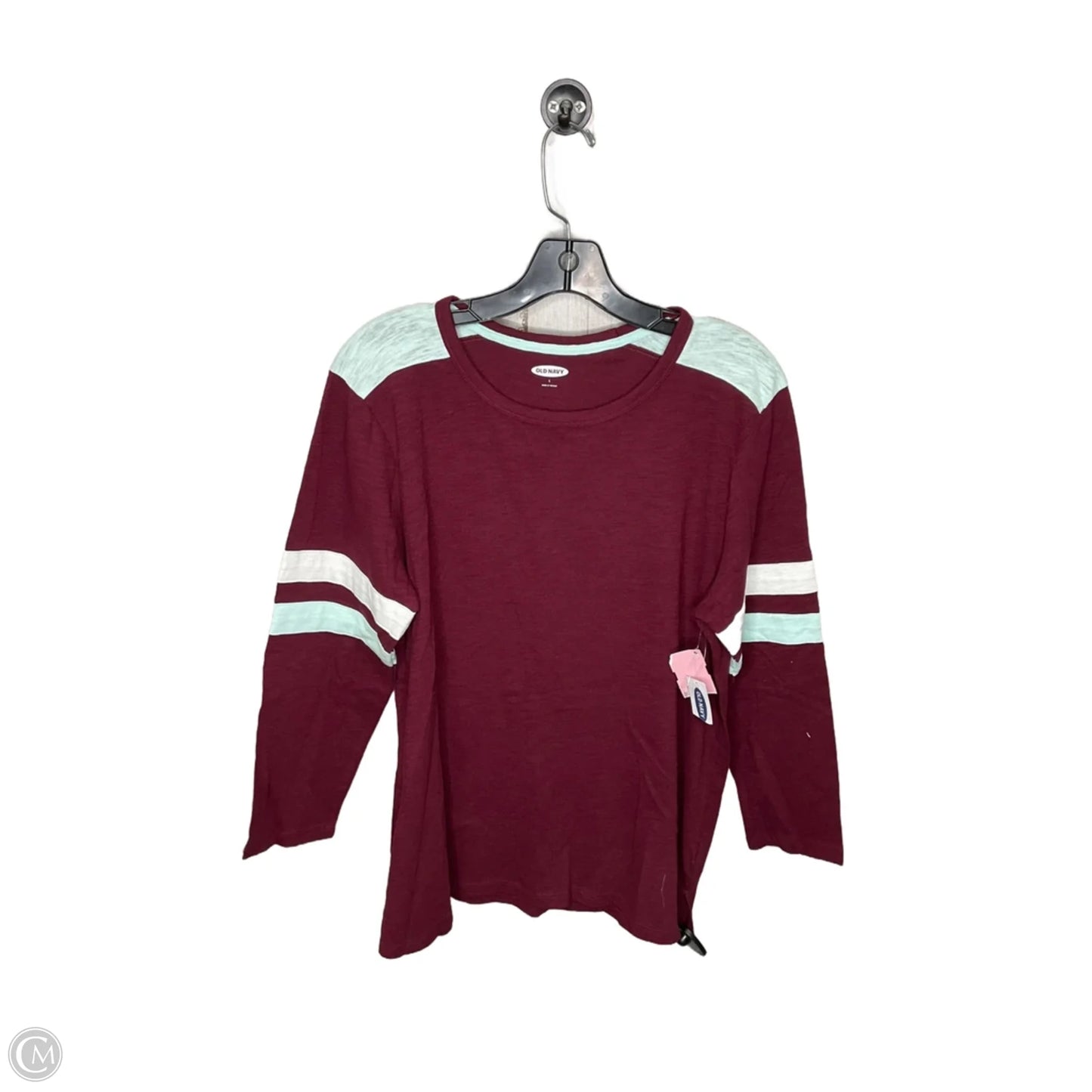 Top Long Sleeve By Old Navy In Maroon, Size: L