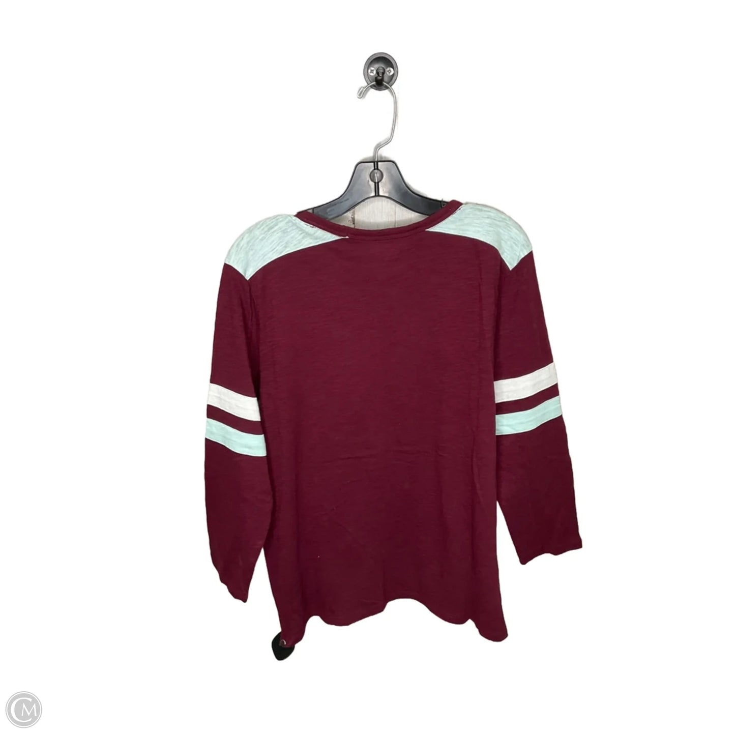 Top Long Sleeve By Old Navy In Maroon, Size: L