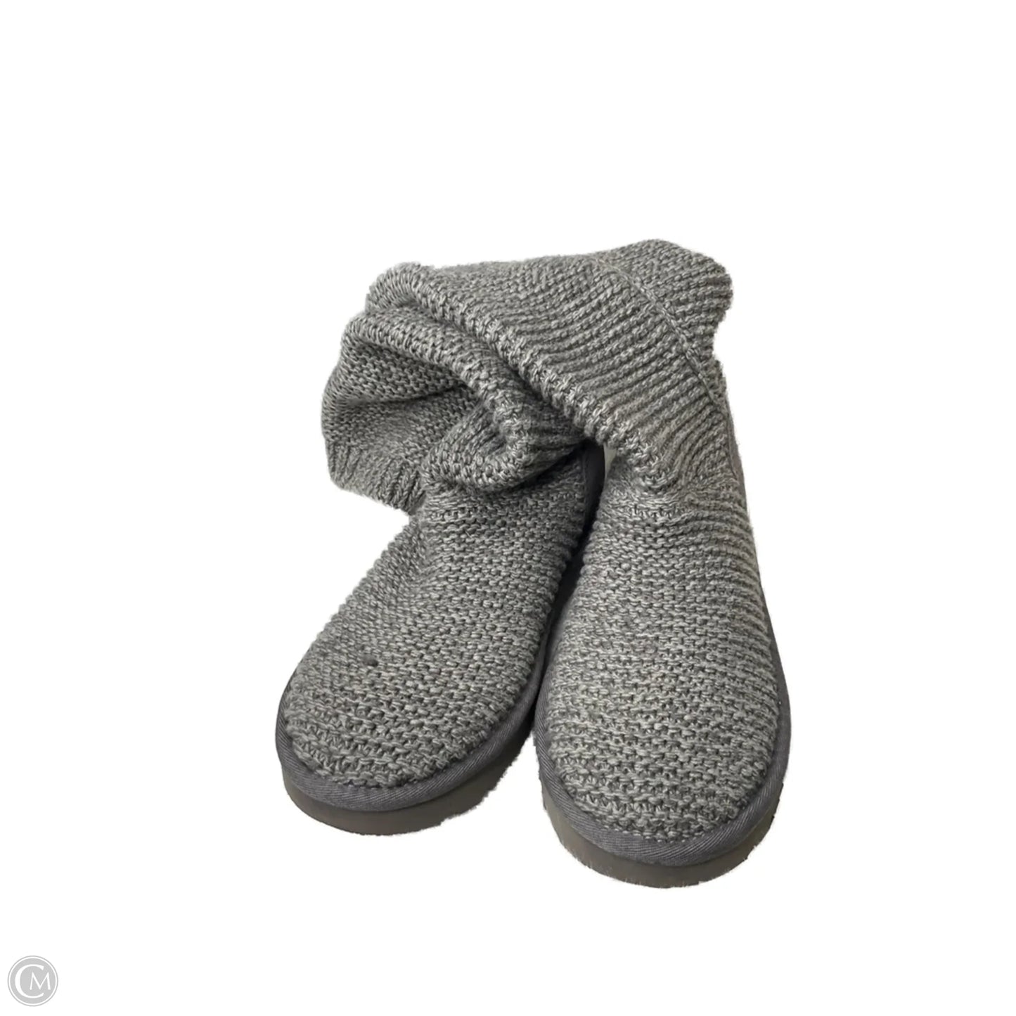 Boots Designer By Ugg In Grey, Size: 9