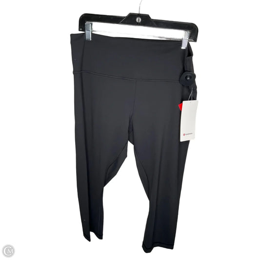 Athletic Leggings Capris By Lululemon In Black, Size: 16
