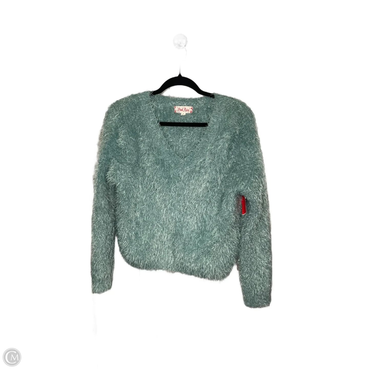 Sweater By Pink Rose In Green, Size: S