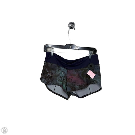 Athletic Shorts By Lululemon In Multi-colored, Size: 6