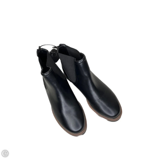 Boots Ankle Flats By Esprit In Black, Size: 8.5