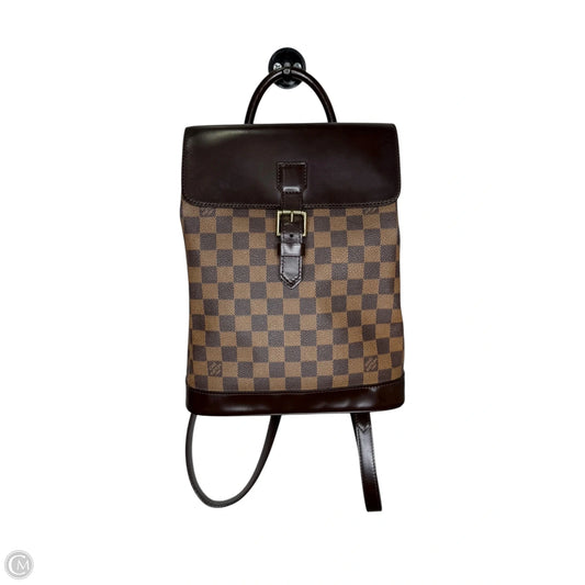 Backpack Luxury Designer By Louis Vuitton, Size: Medium
